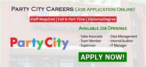 party city careers|party city part time jobs.